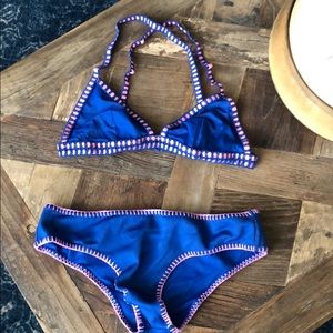 Victoria’s Secret royal blue bikini